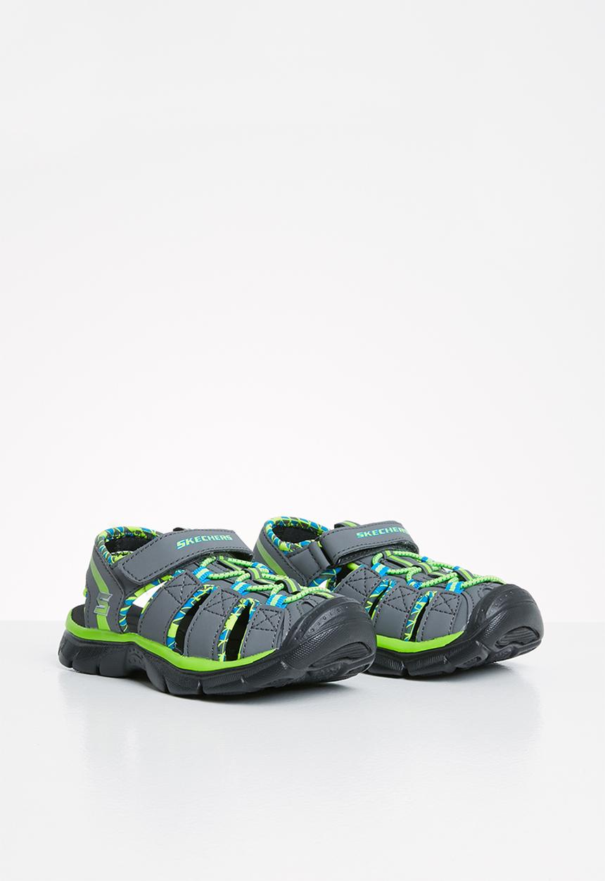 Skechers - Relix trophix - charcoal & lime