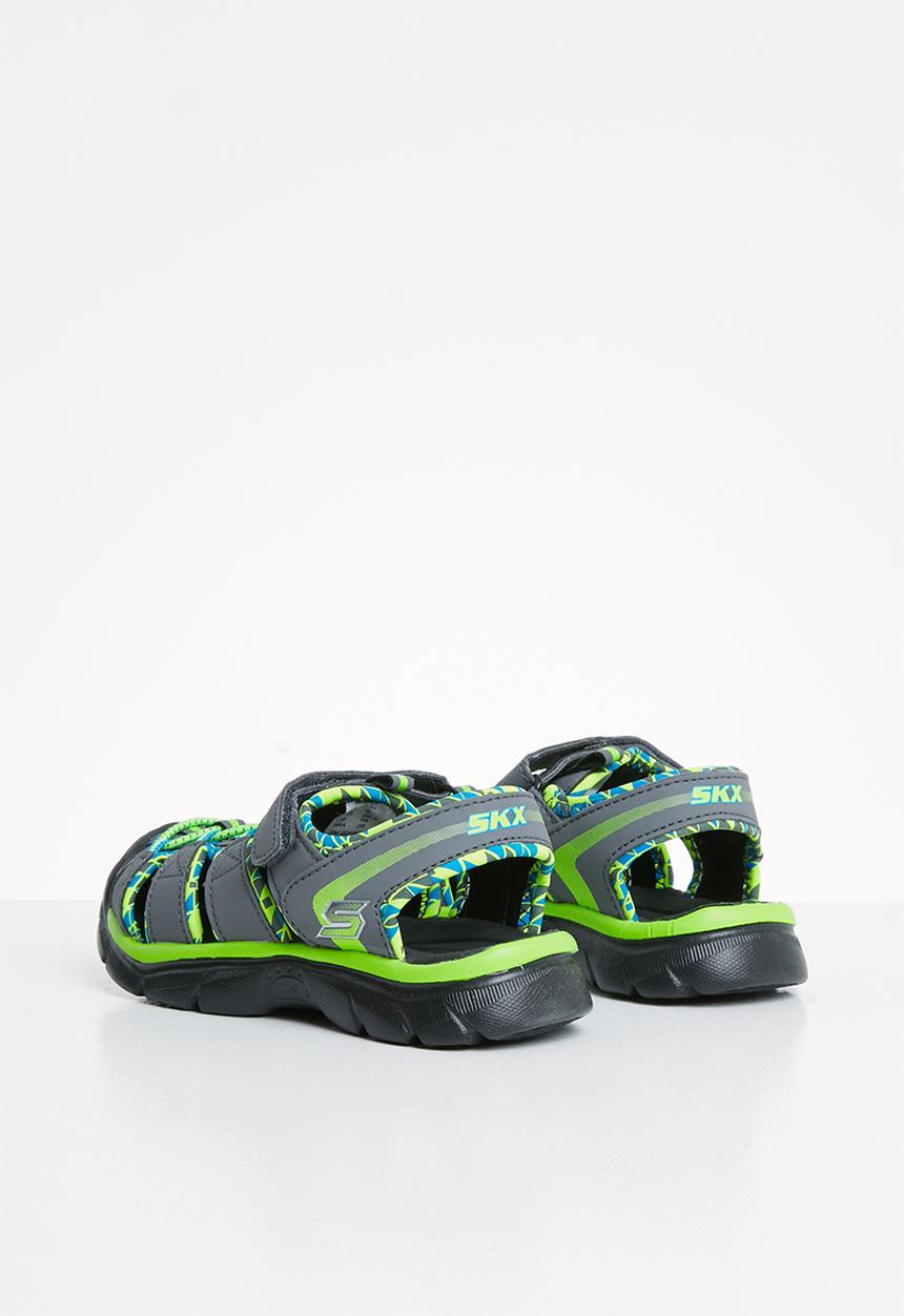 Skechers - Relix trophix - charcoal & lime