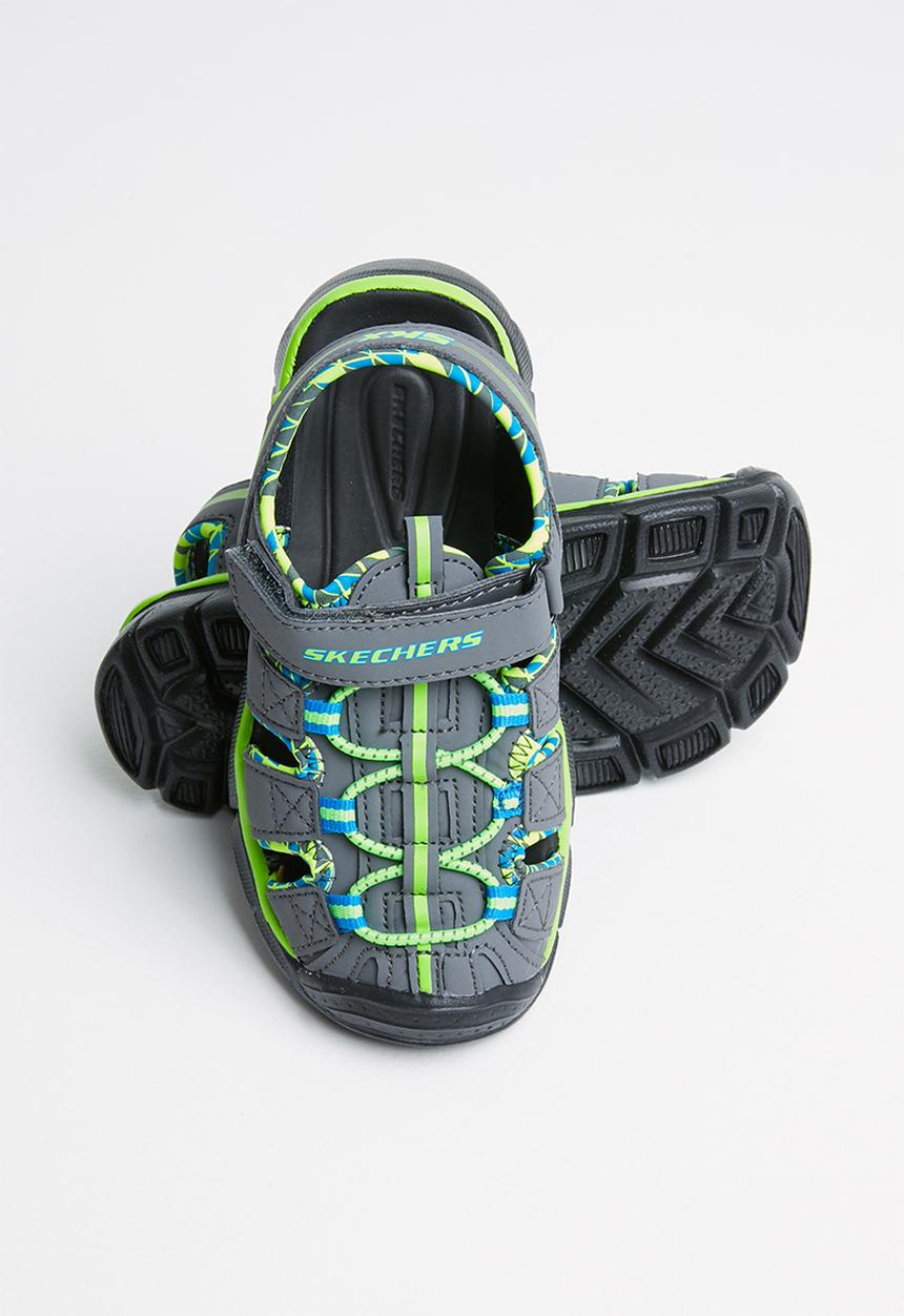 Skechers - Relix trophix - charcoal & lime