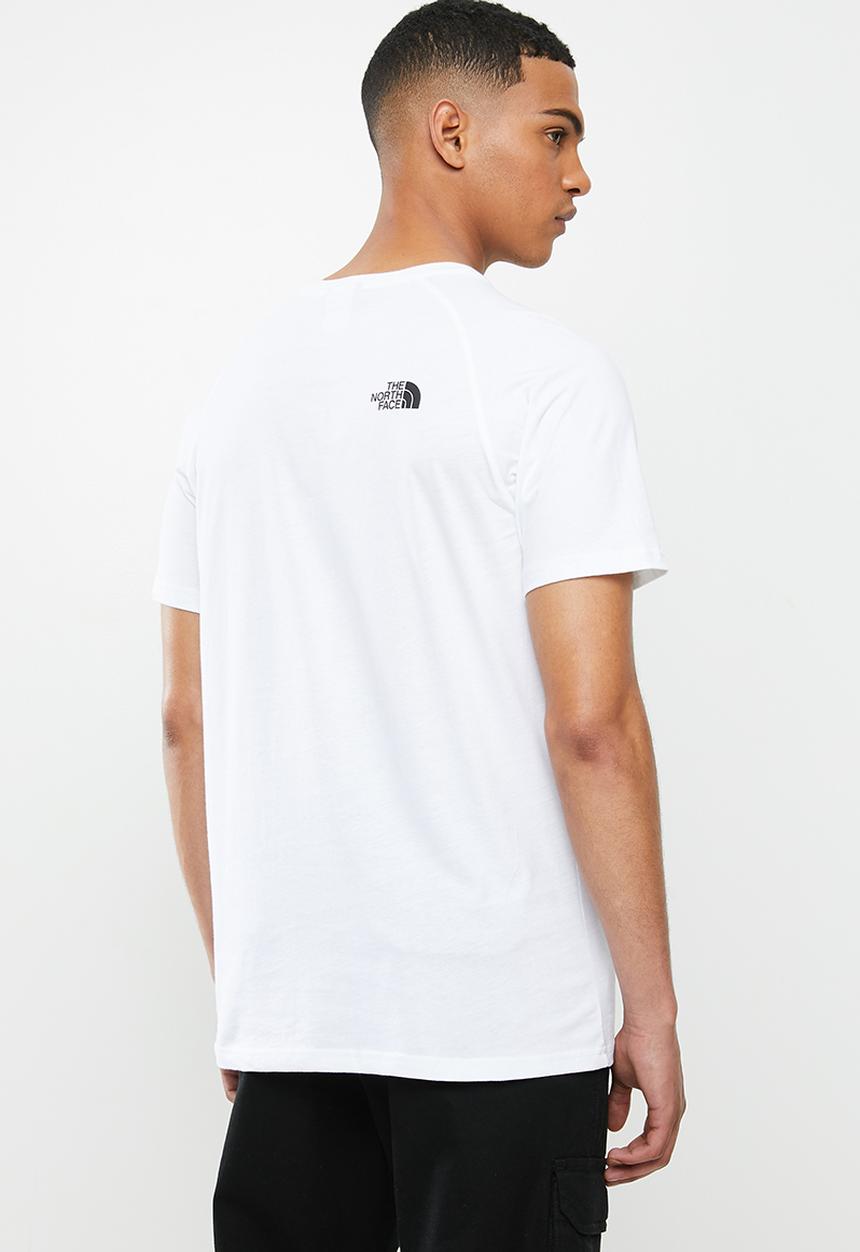 The North Face - Raglan redbox tee - white