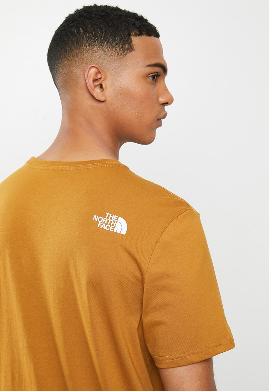 The North Face - Short sleeve nse tee - mustard