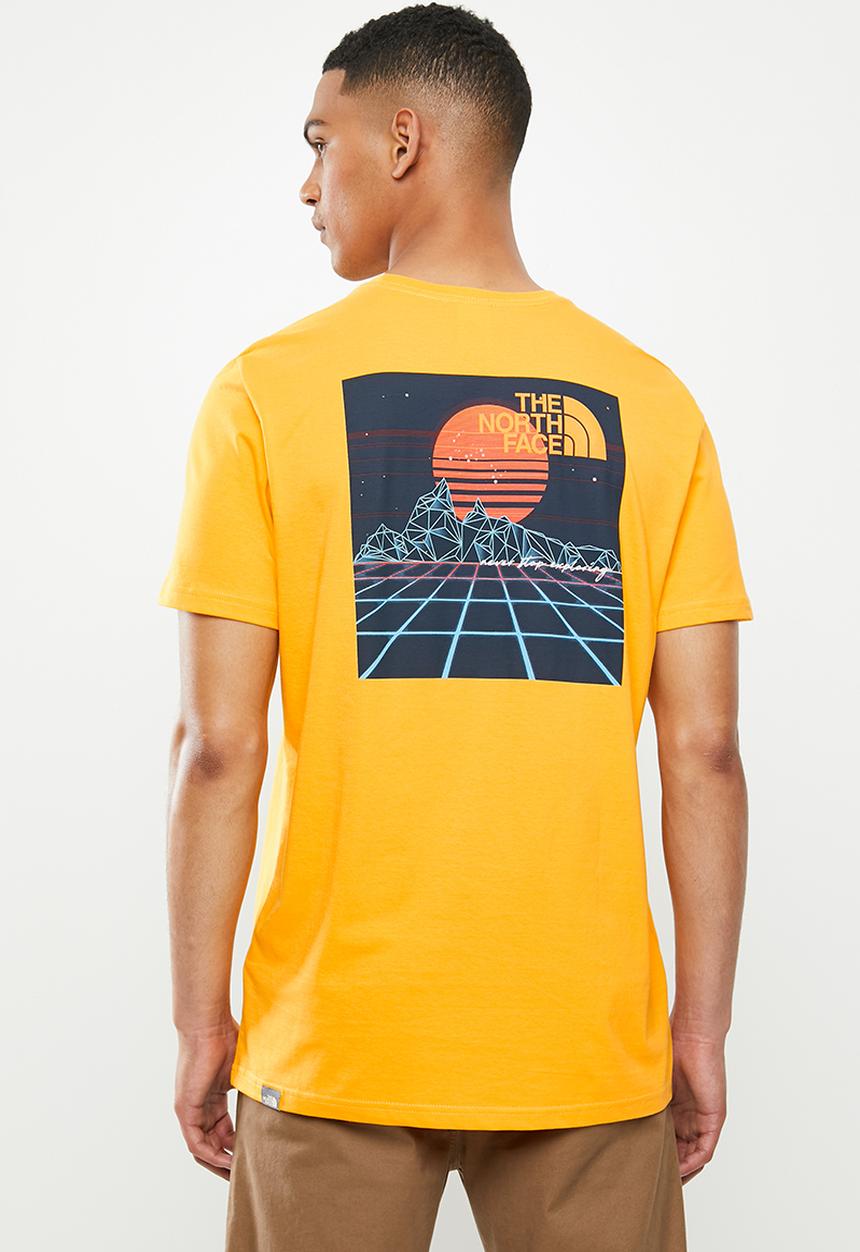 The North Face - Short sleeve throwback tee - yellow