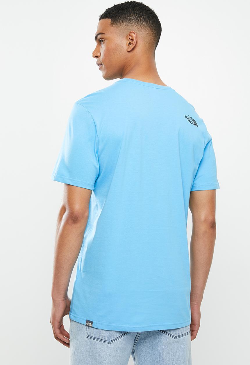 The North Face - Short sleeve fine tee - blue