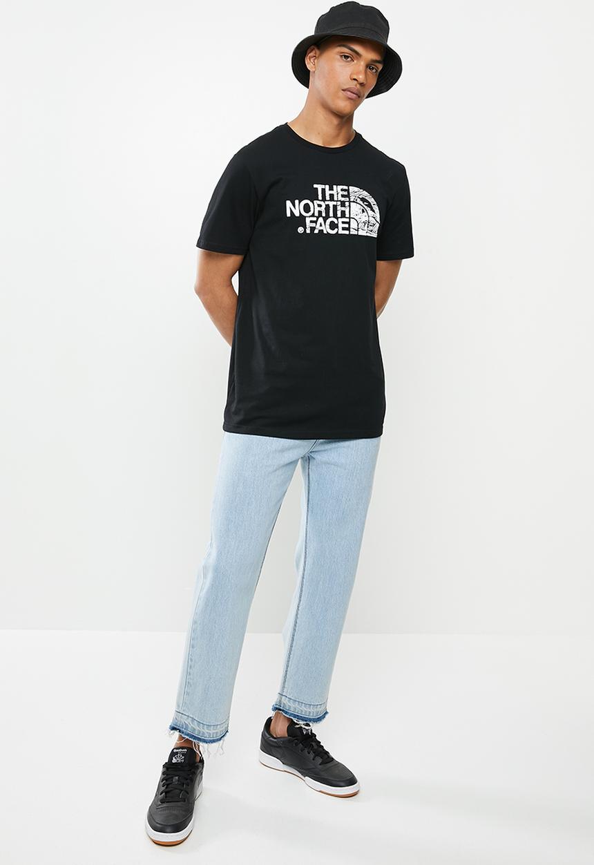 The North Face - Short sleeve woodcut dome tee - black