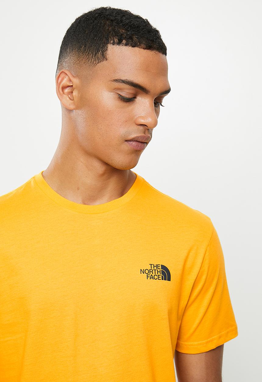 The North Face - Short sleeve siple doe tee - yellow 