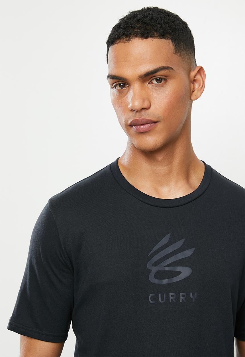 Under Armour - Curry logo ss tee - black