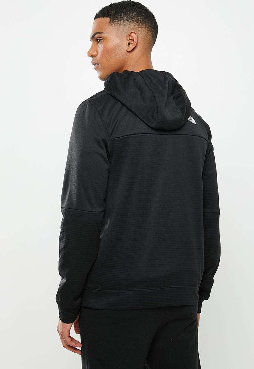 The North Face - Tnl 1/4 zip hoodie - black
