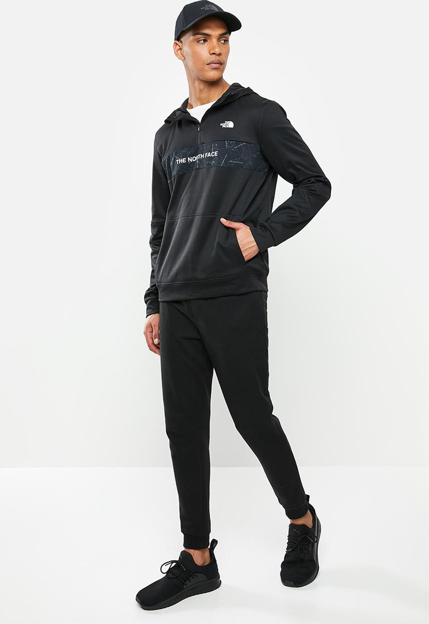 The North Face - Tnl 1/4 zip hoodie - black