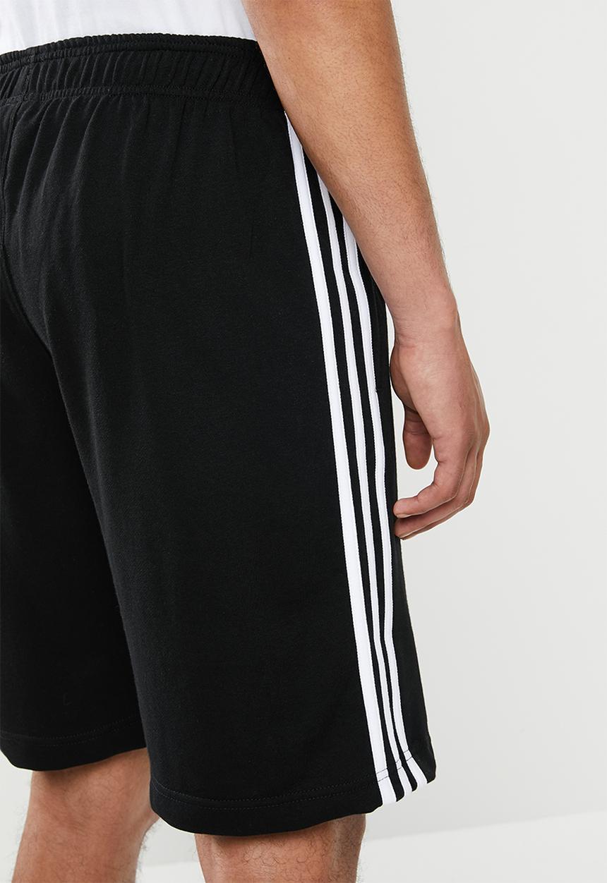 adidas Originals - 3-Stripe shorts - black & white
