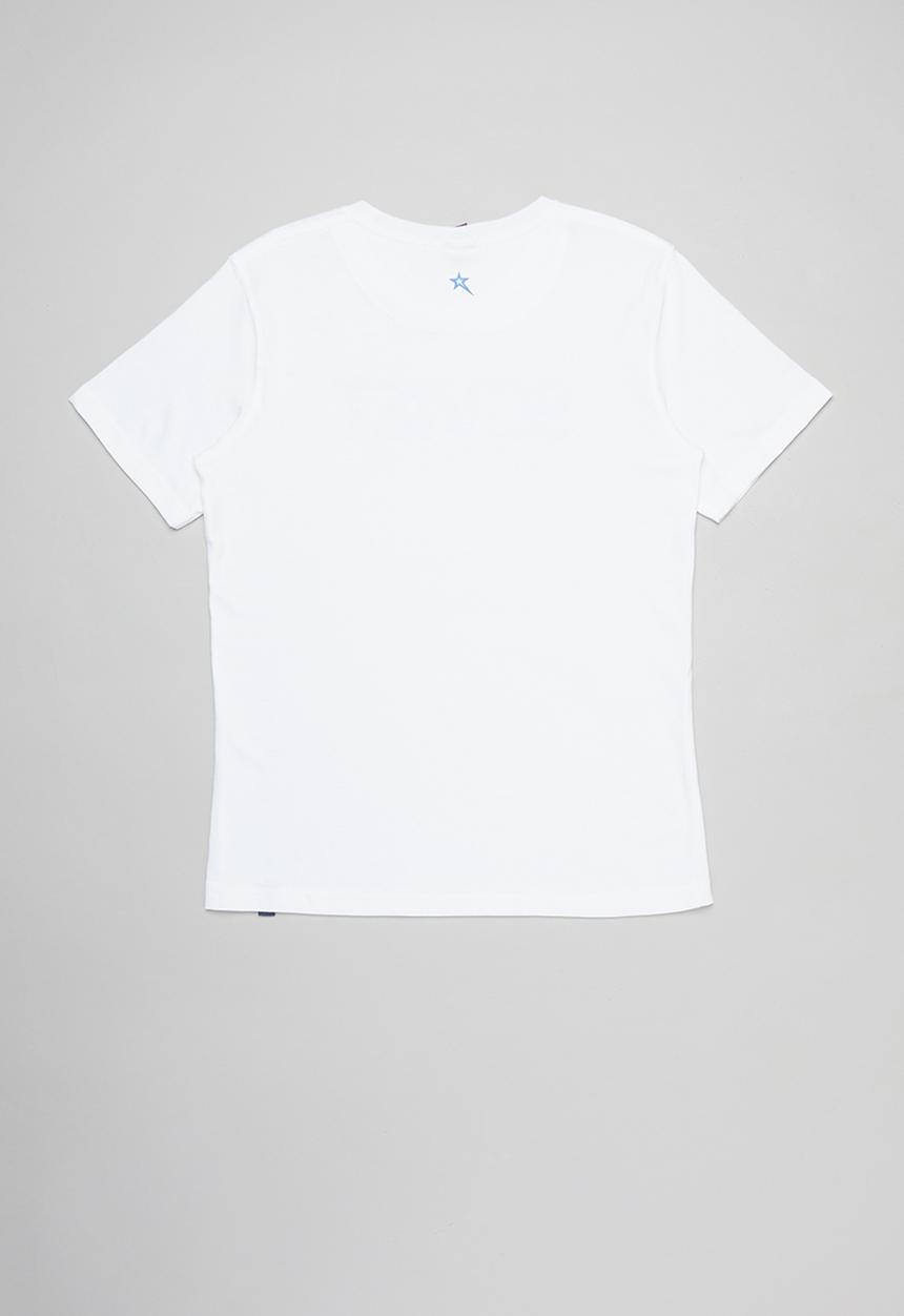 SOVIET - Boys short sleeve logo tee - white