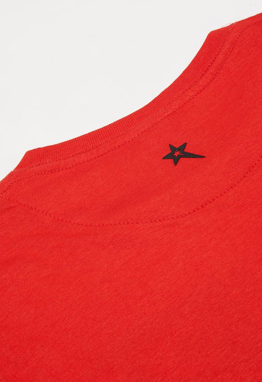 SOVIET - Boys short sleeve logo tee - red