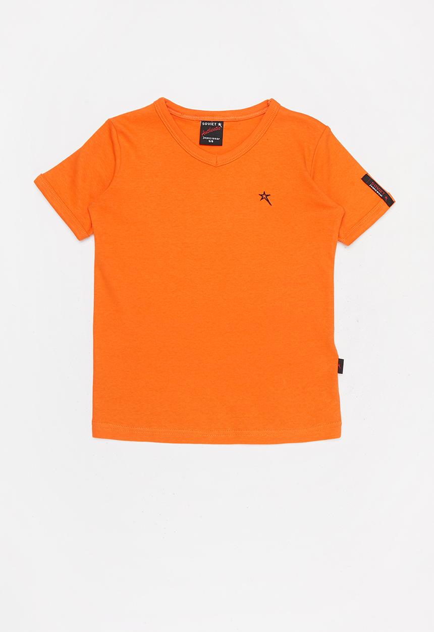 SOVIET - Boys short sleeve muscle tee - orange