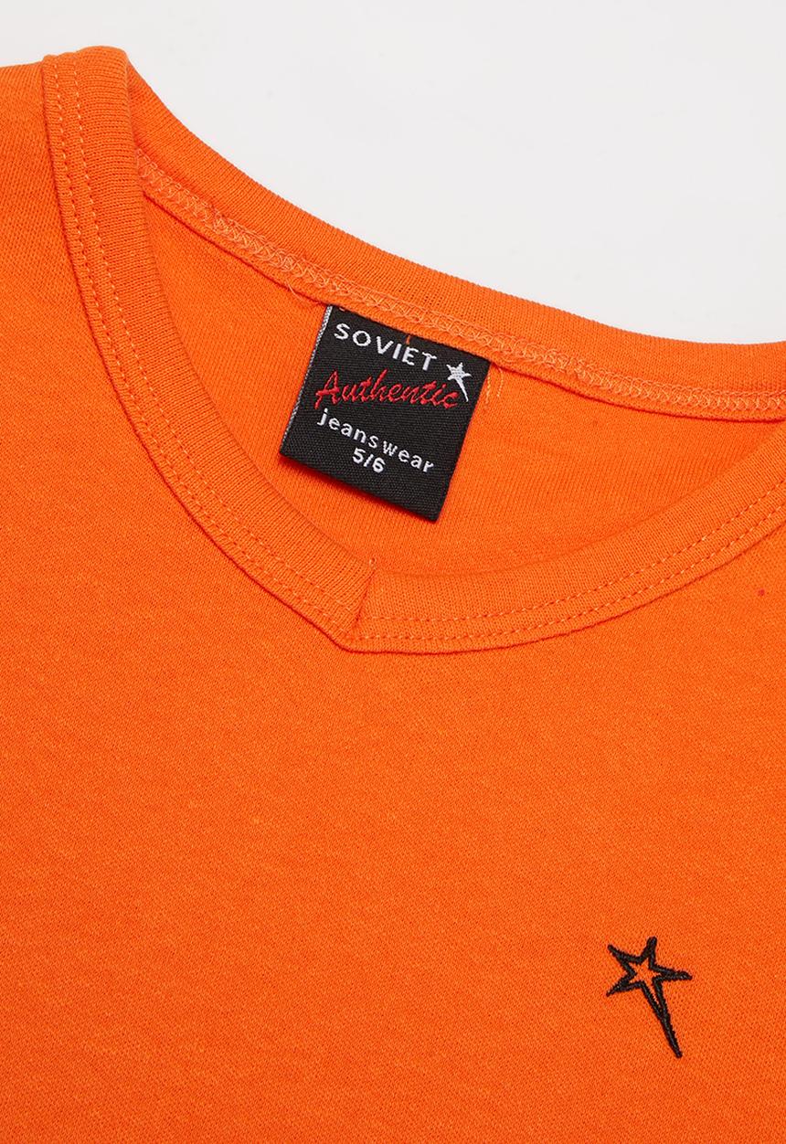 SOVIET - Boys short sleeve muscle tee - orange