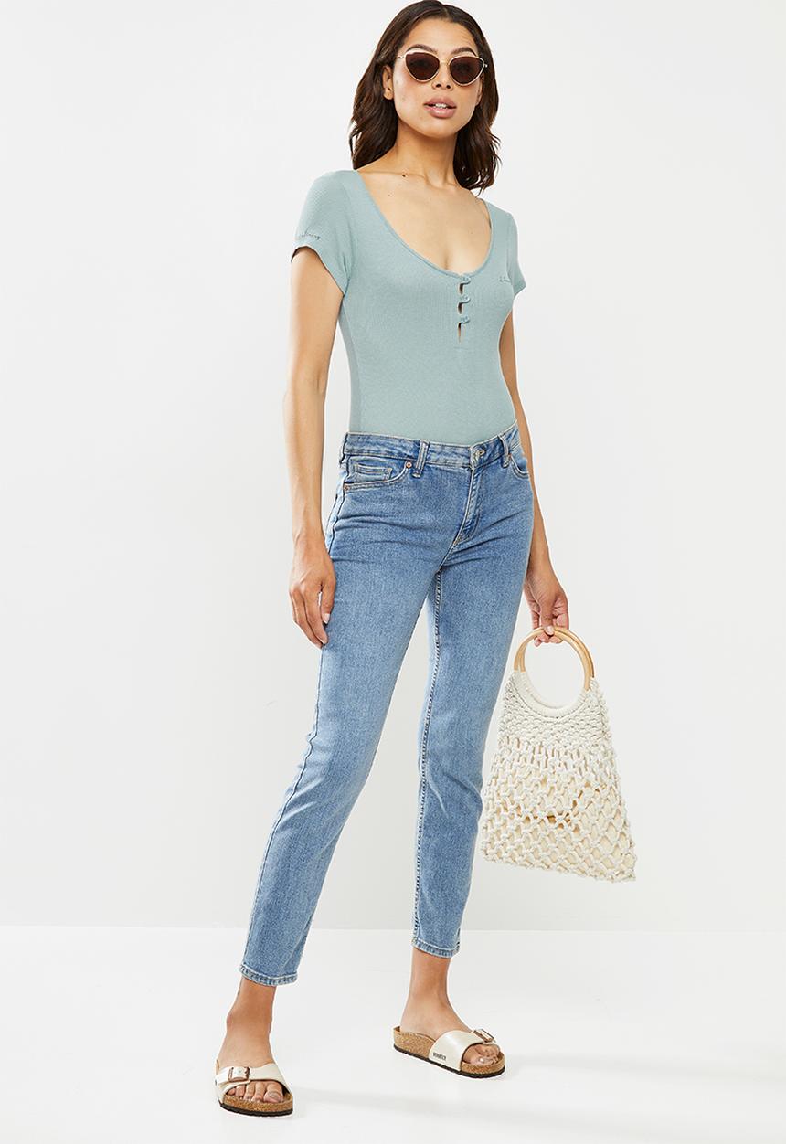 Lizzy - Caitie styled bodysuit - blue