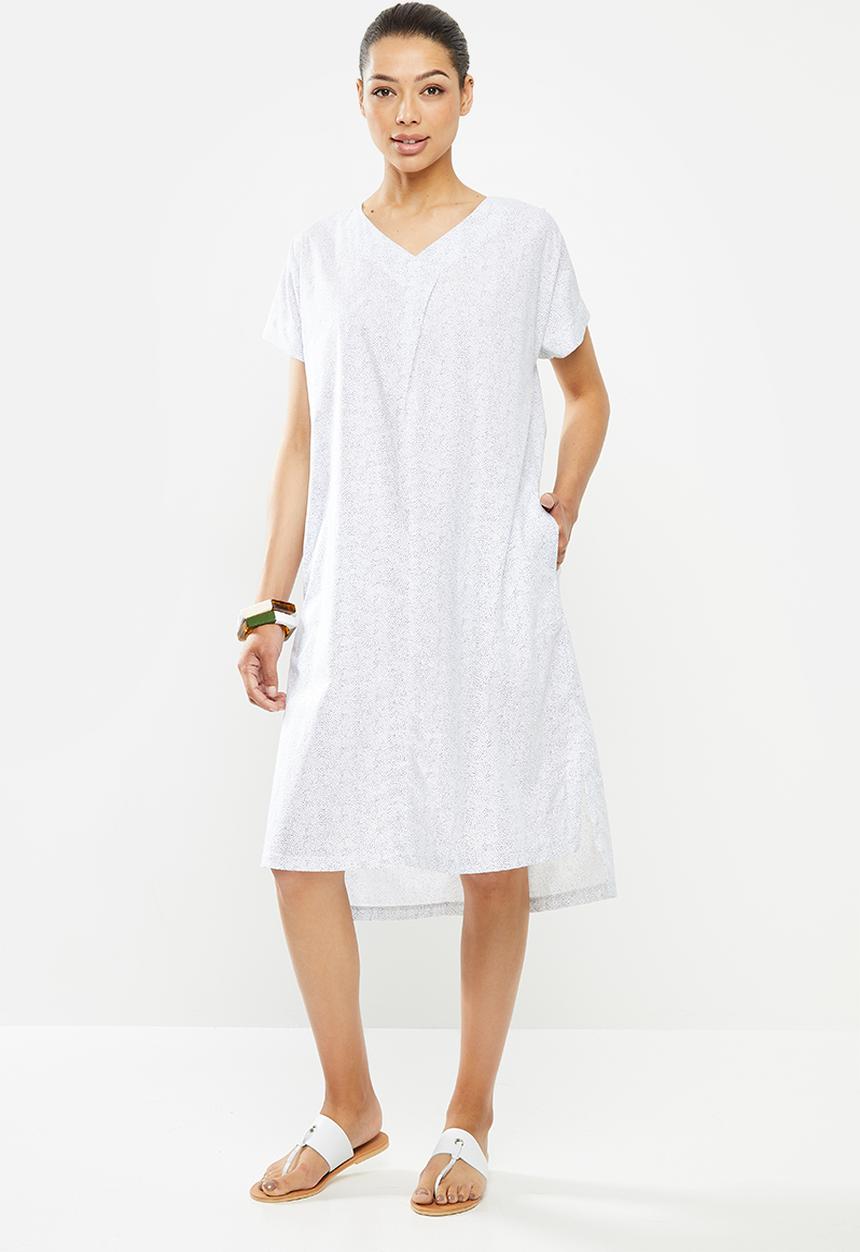 AMANDA LAIRD CHERRY - Linda tunic - white