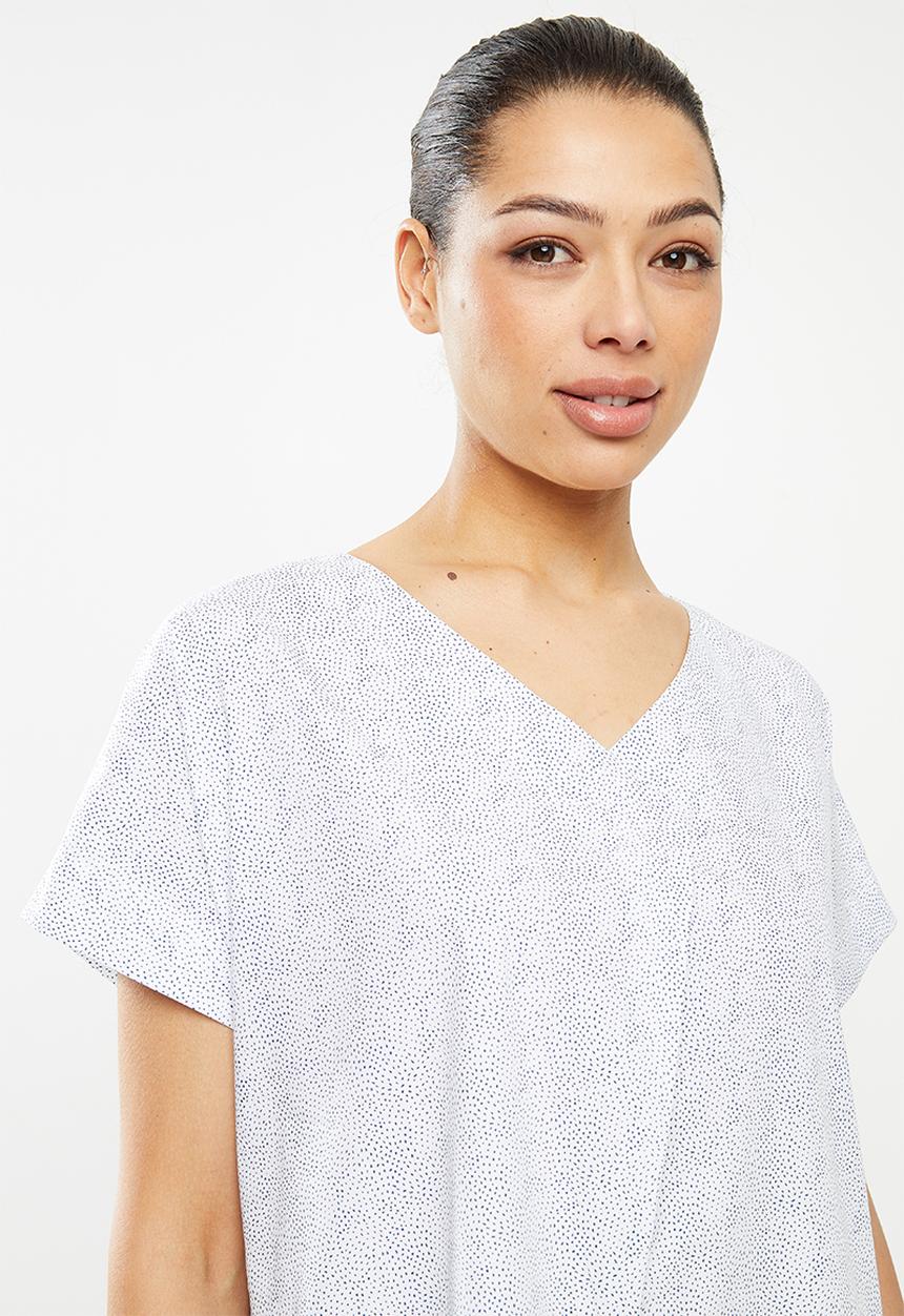 AMANDA LAIRD CHERRY - Linda tunic - white
