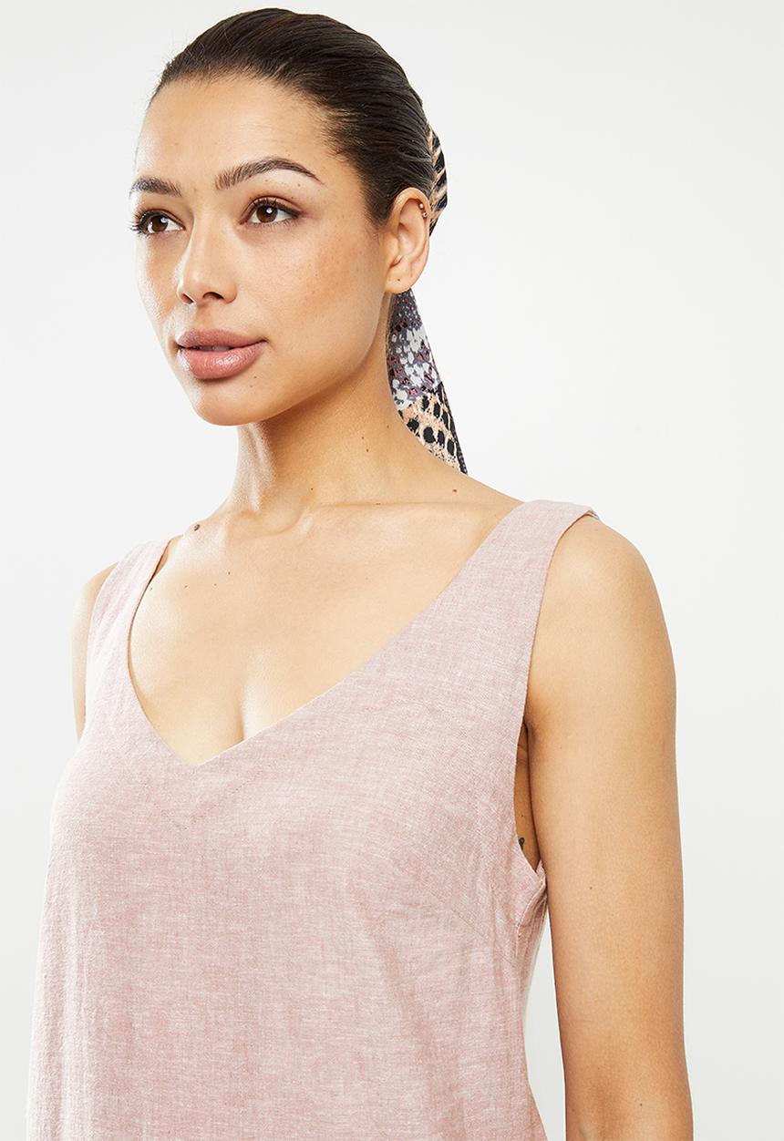 AMANDA LAIRD CHERRY - Inyameti dress - blush