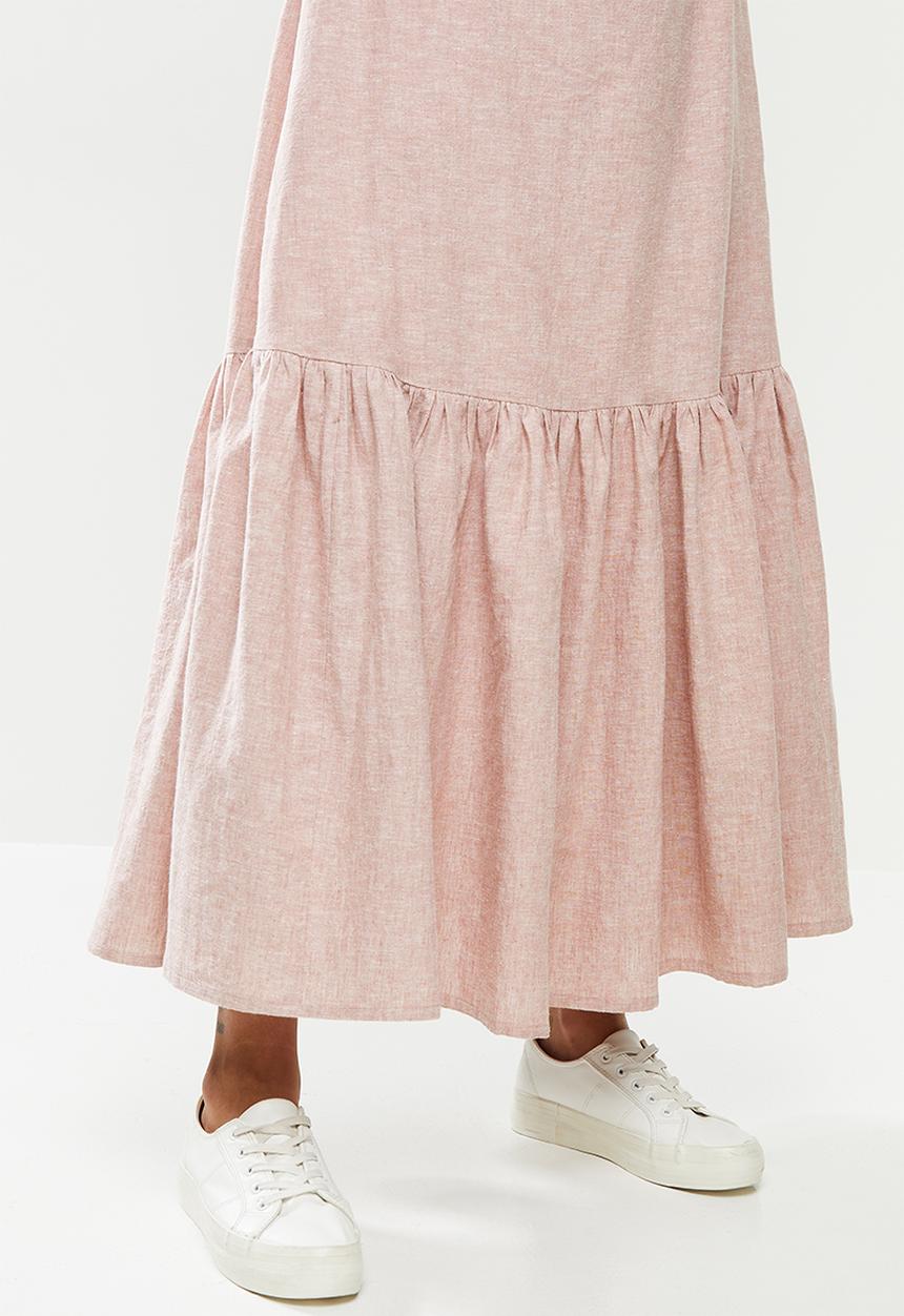 AMANDA LAIRD CHERRY - Inyameti dress - blush