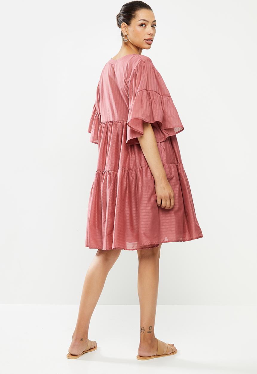 AMANDA LAIRD CHERRY - Tete dress - rose
