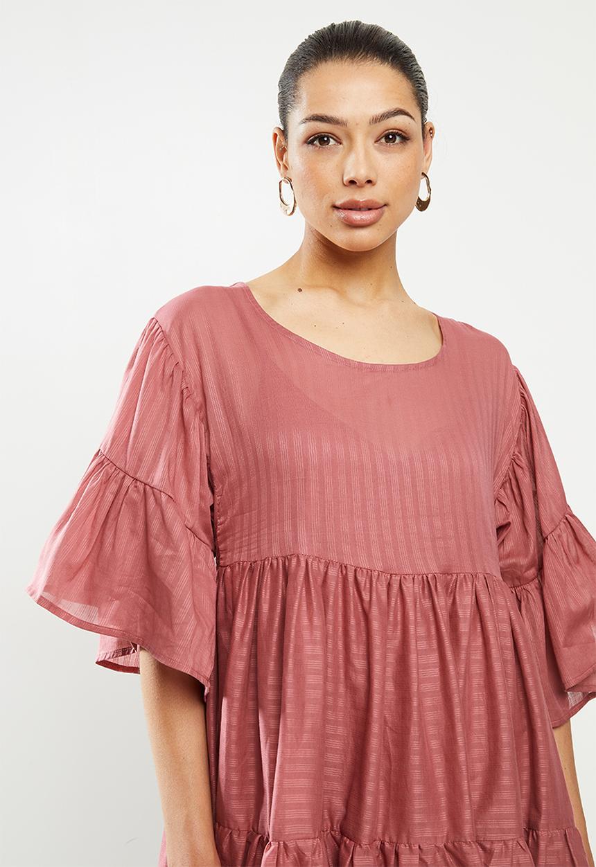 AMANDA LAIRD CHERRY - Tete dress - rose