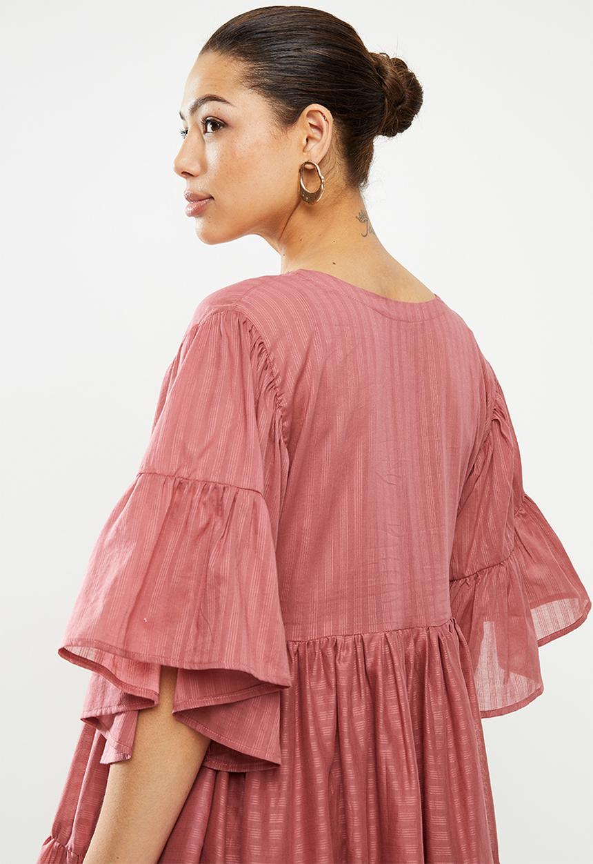 AMANDA LAIRD CHERRY - Tete dress - rose