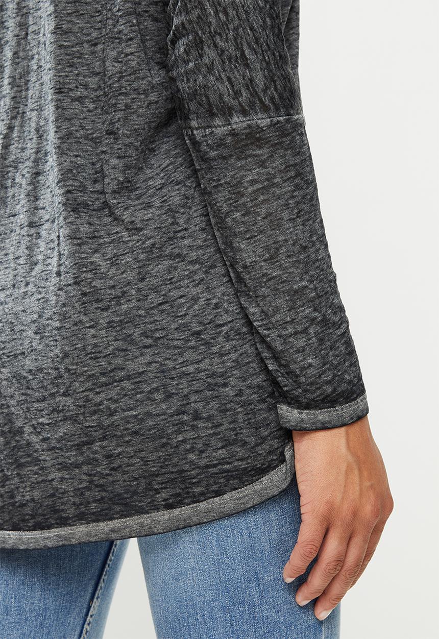 Lizzy - Ness long sleeve tee - black