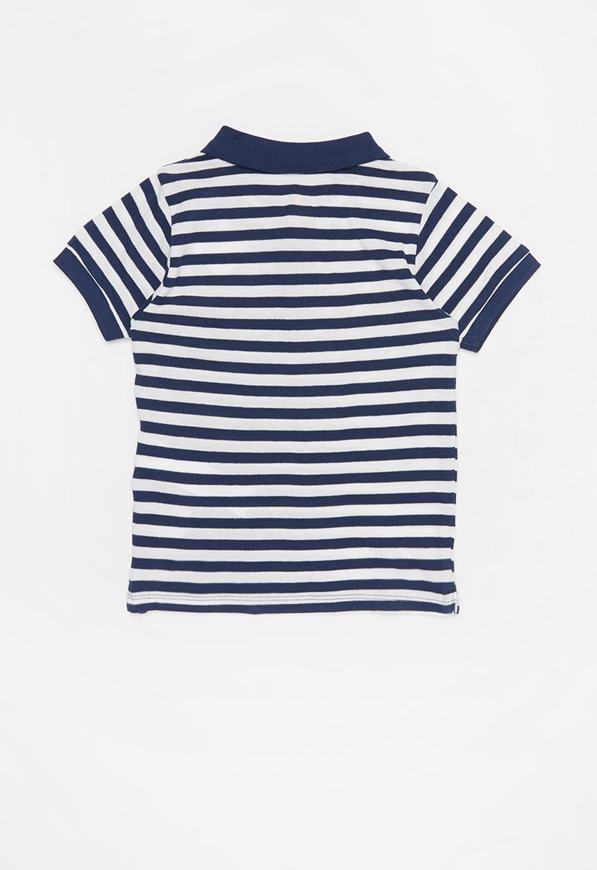Cotton On - Kendricks polo - navy & white 