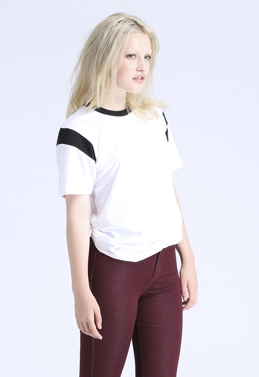 American Apparel - Contrast Inset T-Shirt