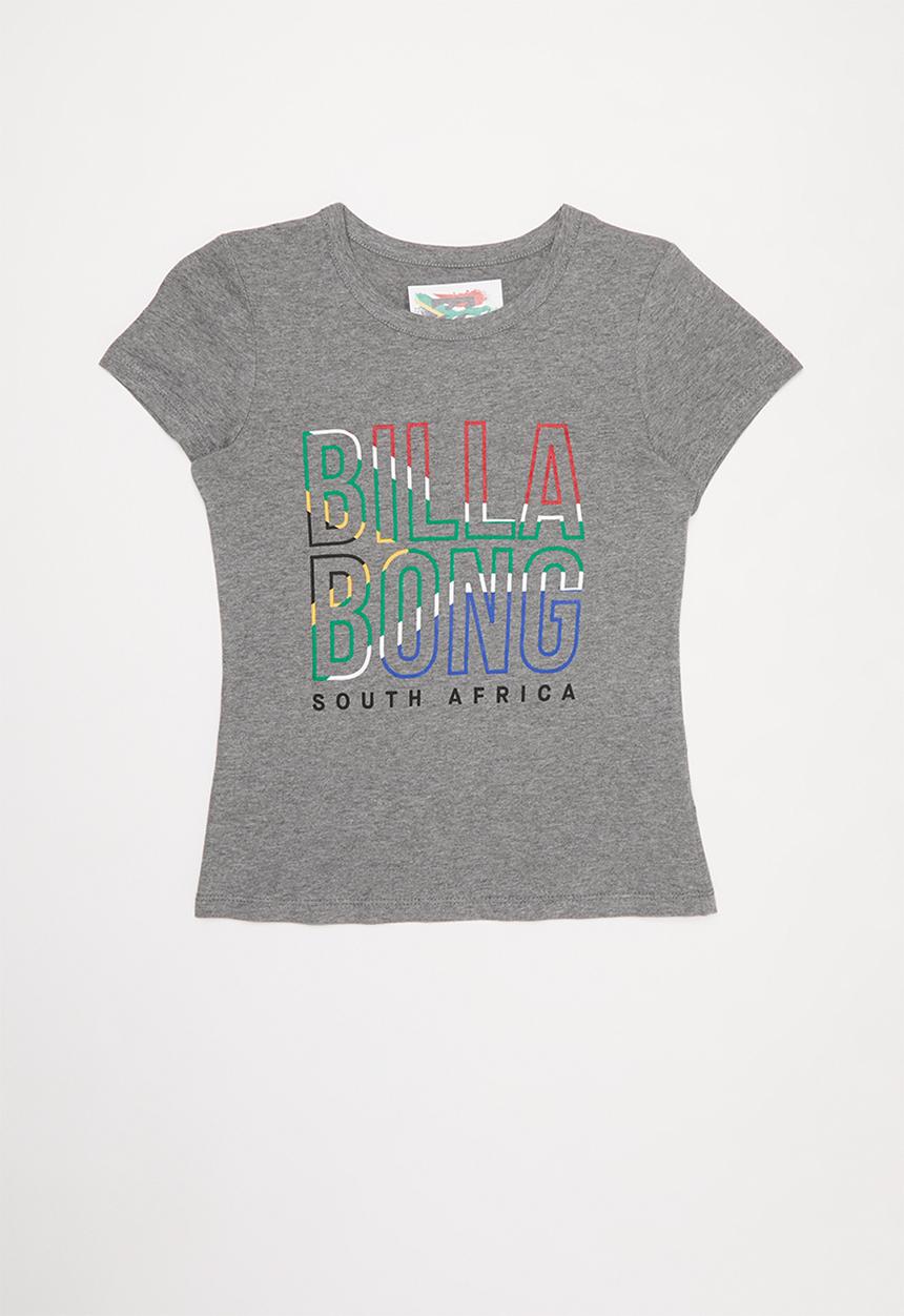 Billabong  - Legacy teens short sleeve tee - grey