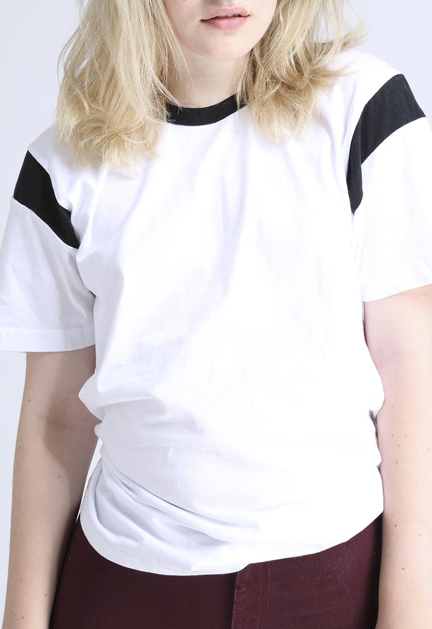 American Apparel - Contrast Inset T-Shirt