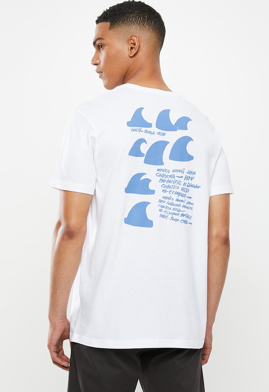 Vissla  - Tc destination fin pkt tee - white