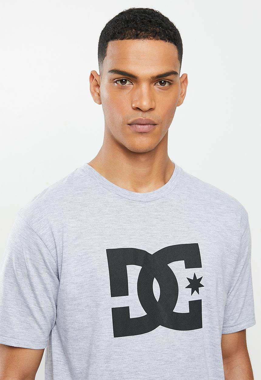 DC - Star short sleeve tee - heather grey
