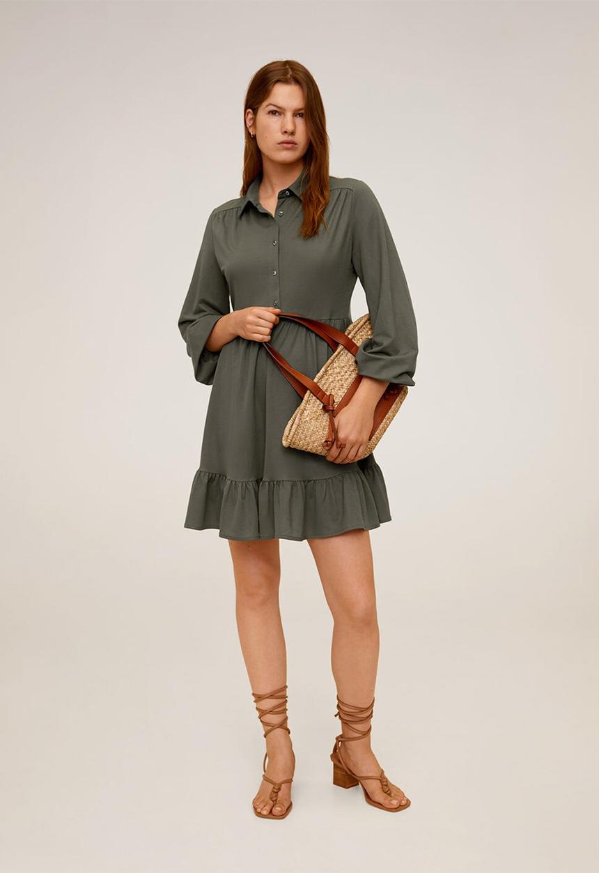 MANGO - Ashley doll dress - khaki
