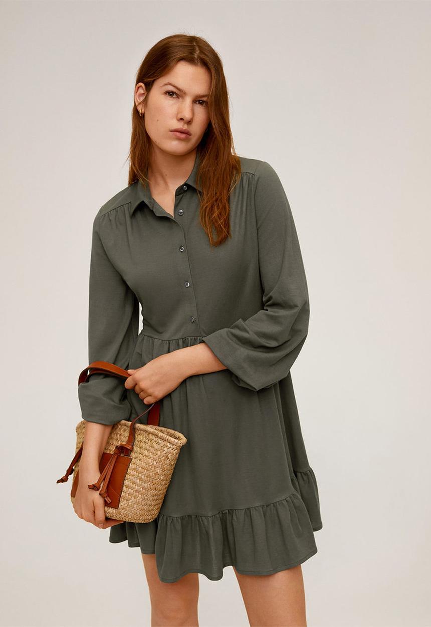 MANGO - Ashley doll dress - khaki