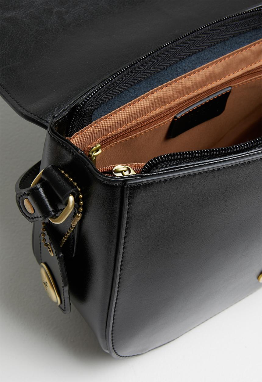POLO - Modello flap over sling  - black