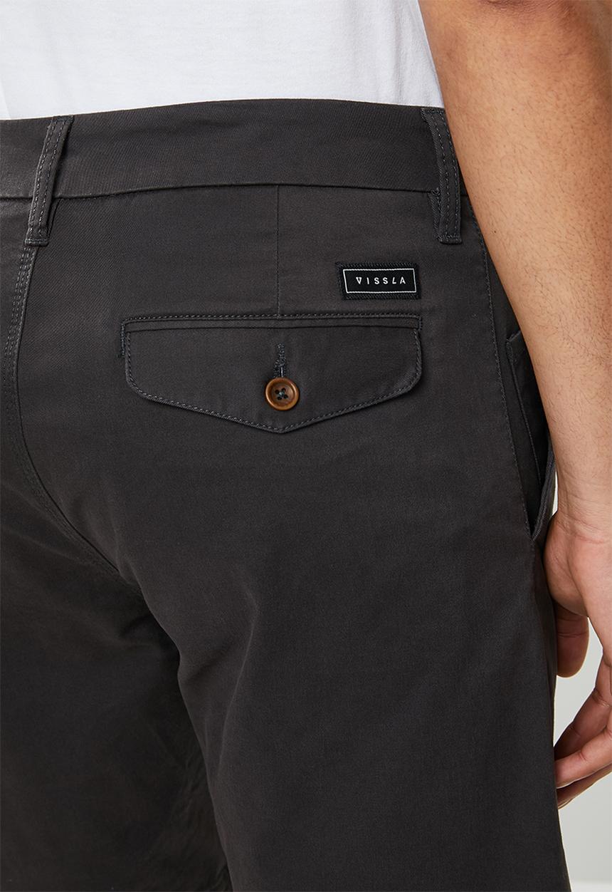 Vissla  - No see ums 19 elastic walkshorts - charcoal 
