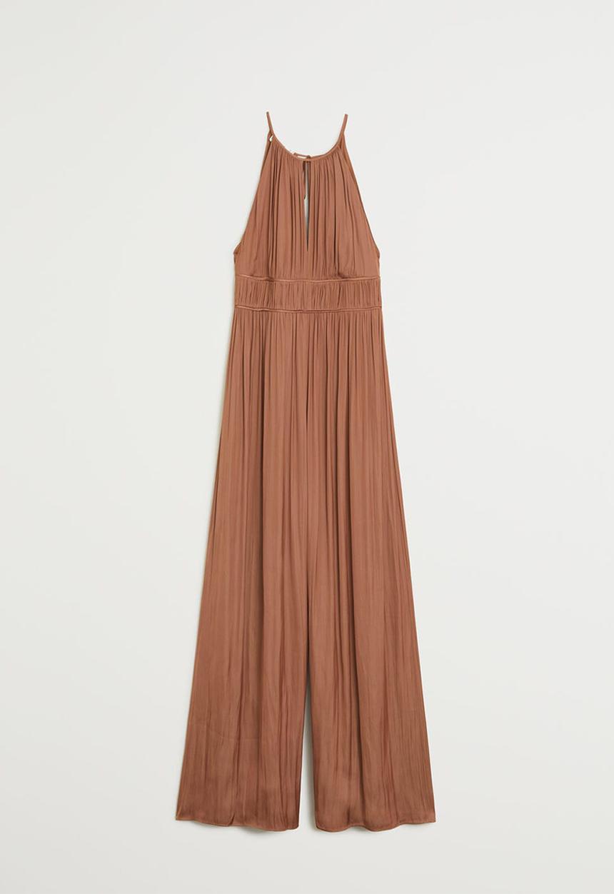 MANGO - One piece jumpsuit - tan