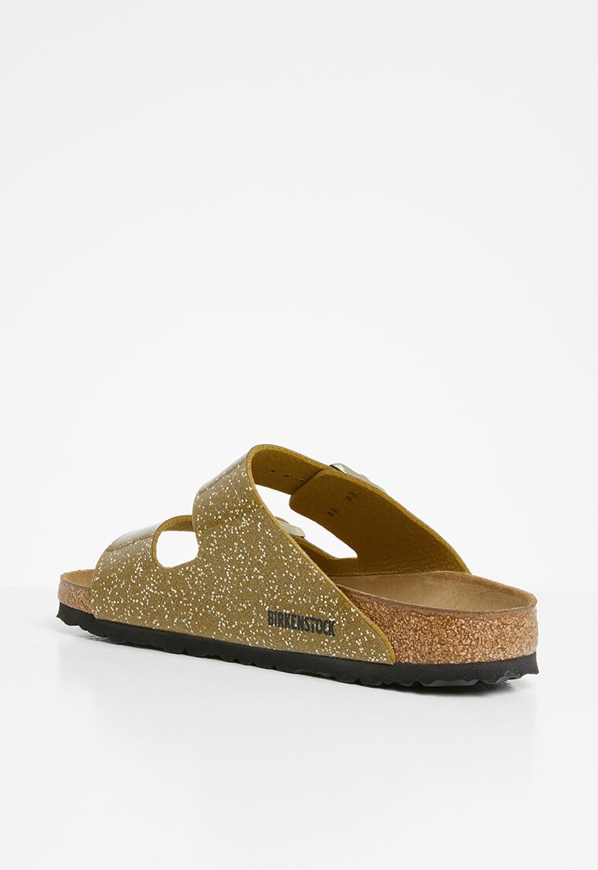 Birkenstock - Arizona birko-flor narrow - Cosmic sparkle olive tree