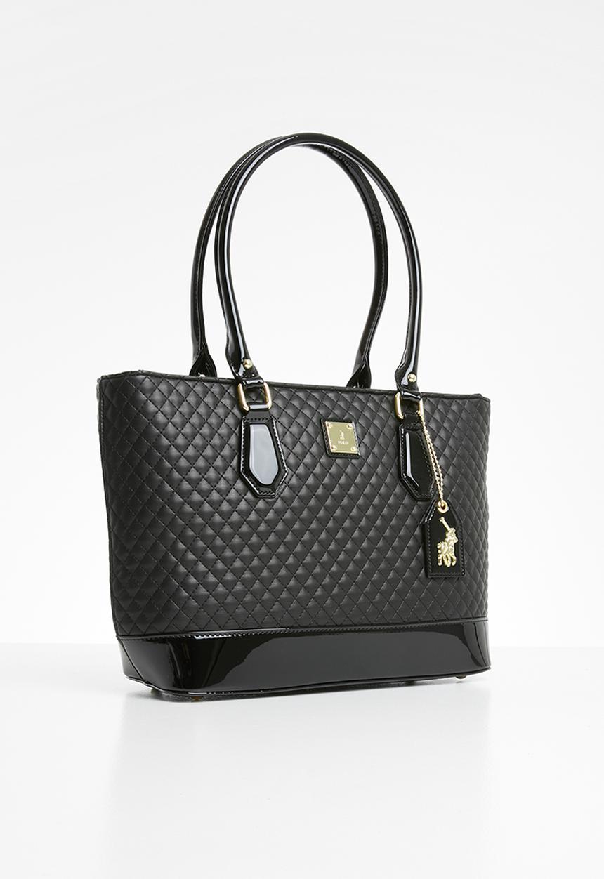 POLO - Madison tote - black