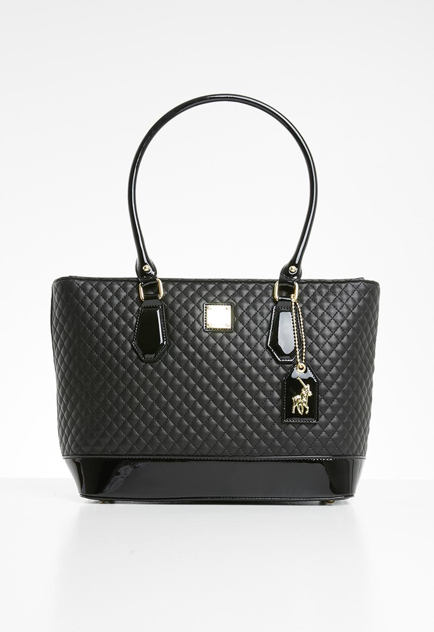 POLO - Madison tote - black