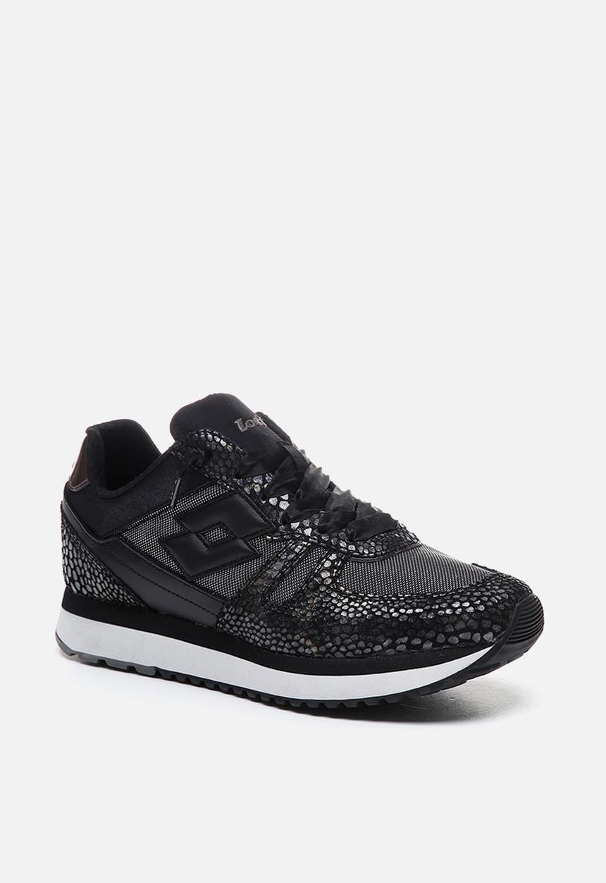 lotto - Tokyo wedge - black & grey 