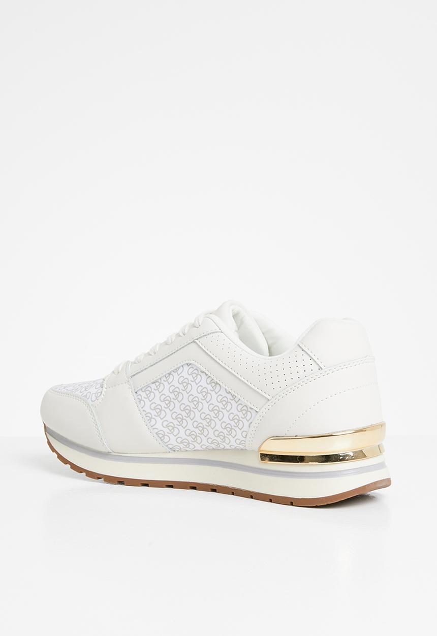 SISSY BOY - Logomania sneaker - off white