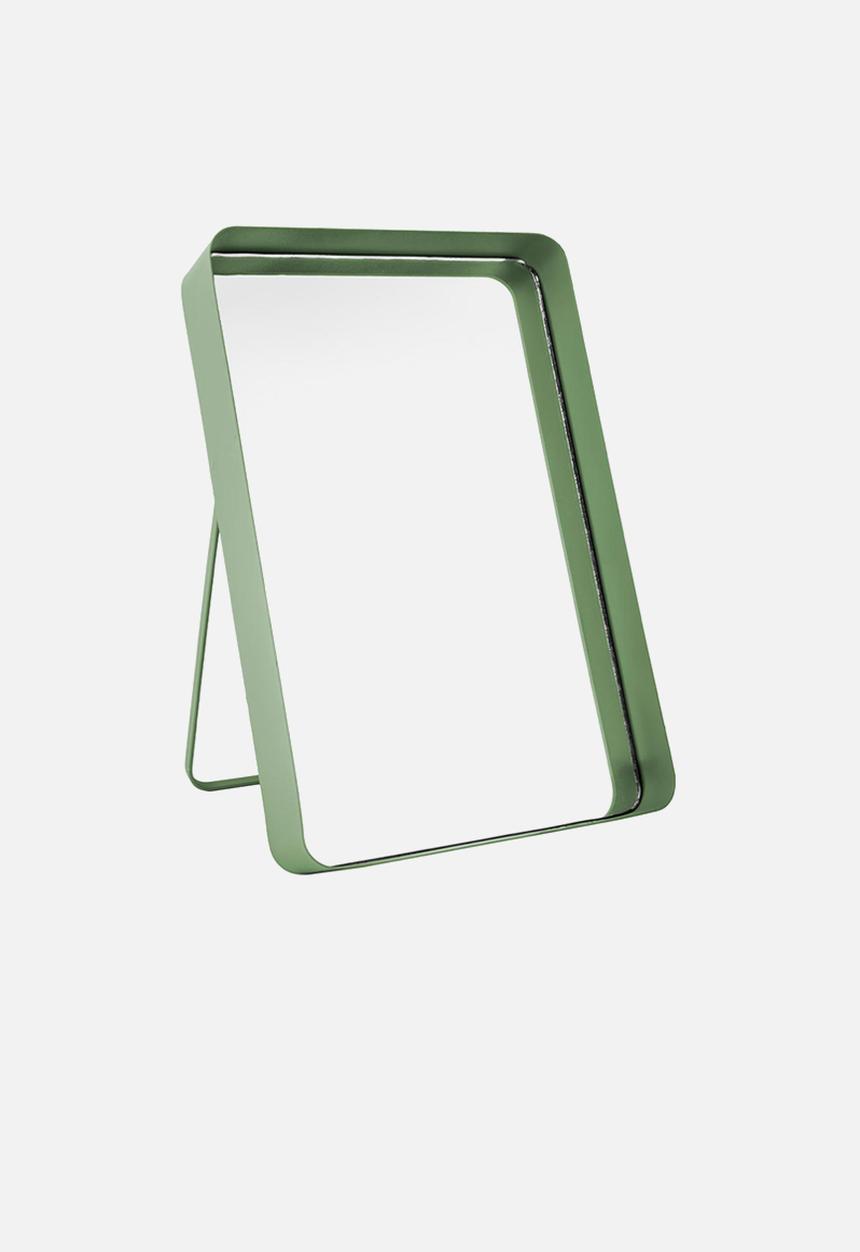 Present Time - Vogue straight standing mirror - jade green