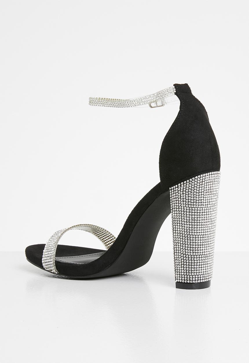 SISSY BOY - In glitz heel - black