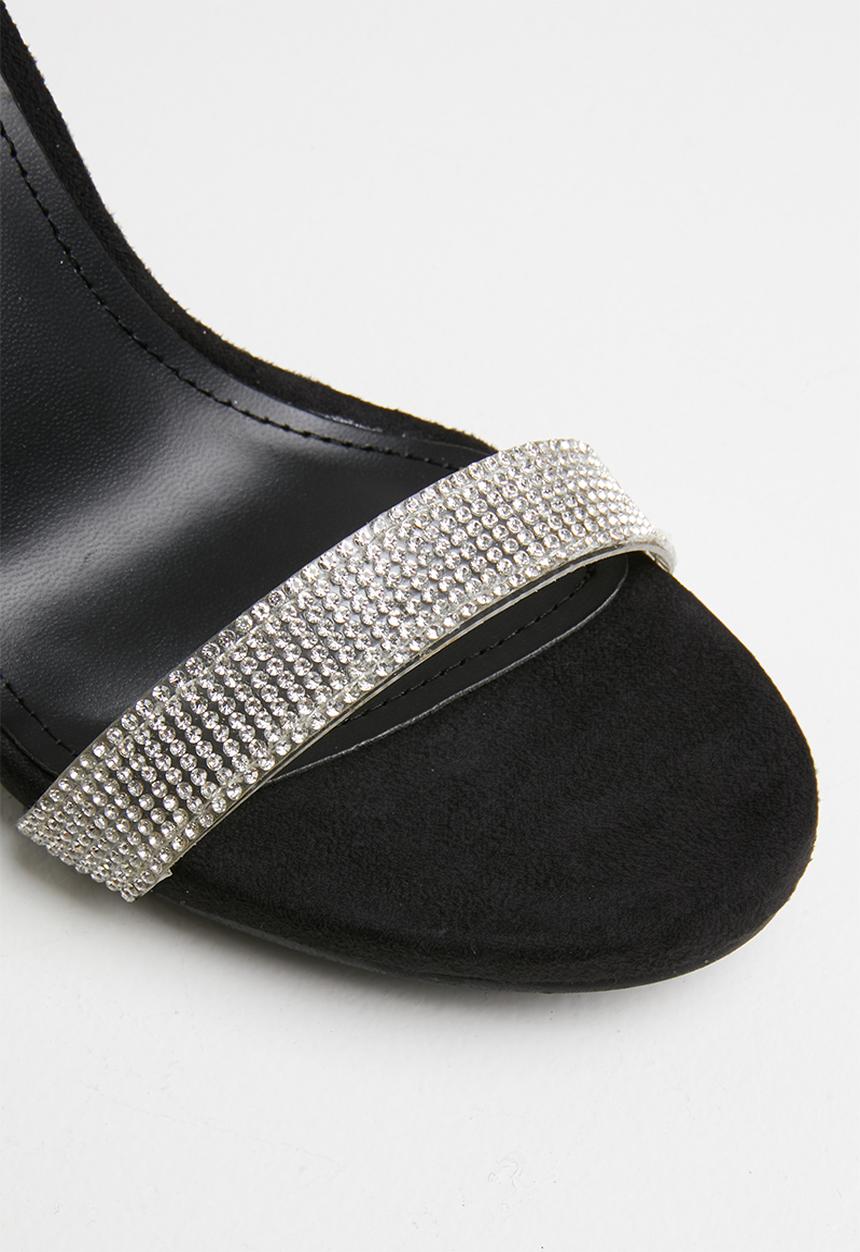 SISSY BOY - In glitz heel - black