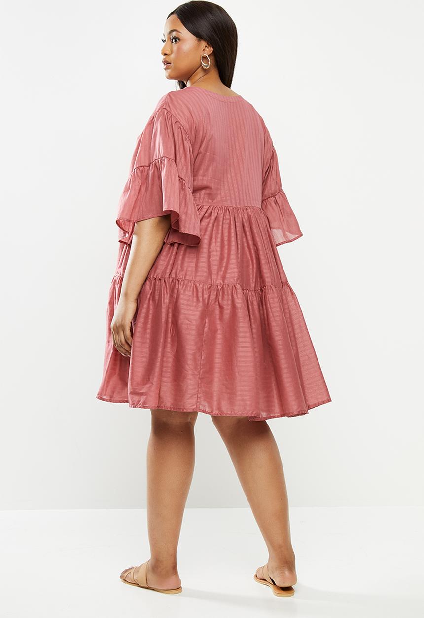 AMANDA LAIRD CHERRY - Plus tete dress - rose
