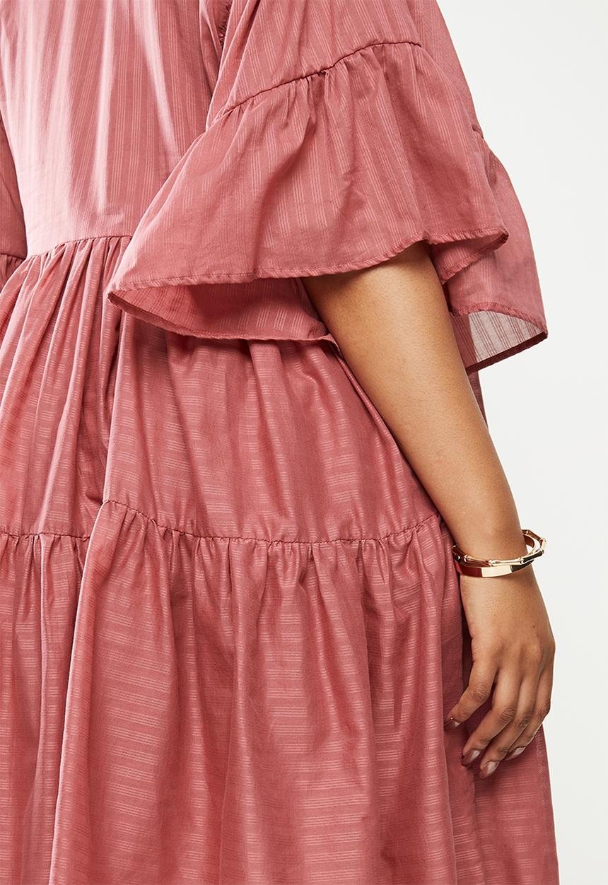 AMANDA LAIRD CHERRY - Plus tete dress - rose