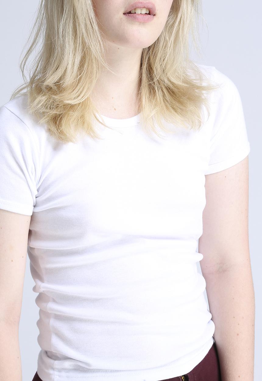 American Apparel - Baby Rib Basic Short Sleeve T-Shirt