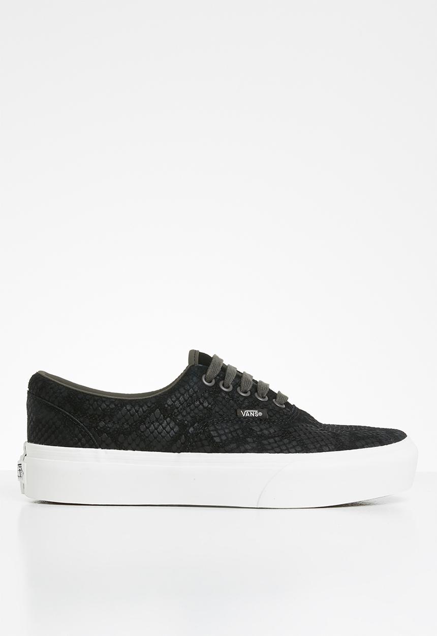 Vans - Era platform - (animal) emboss/black