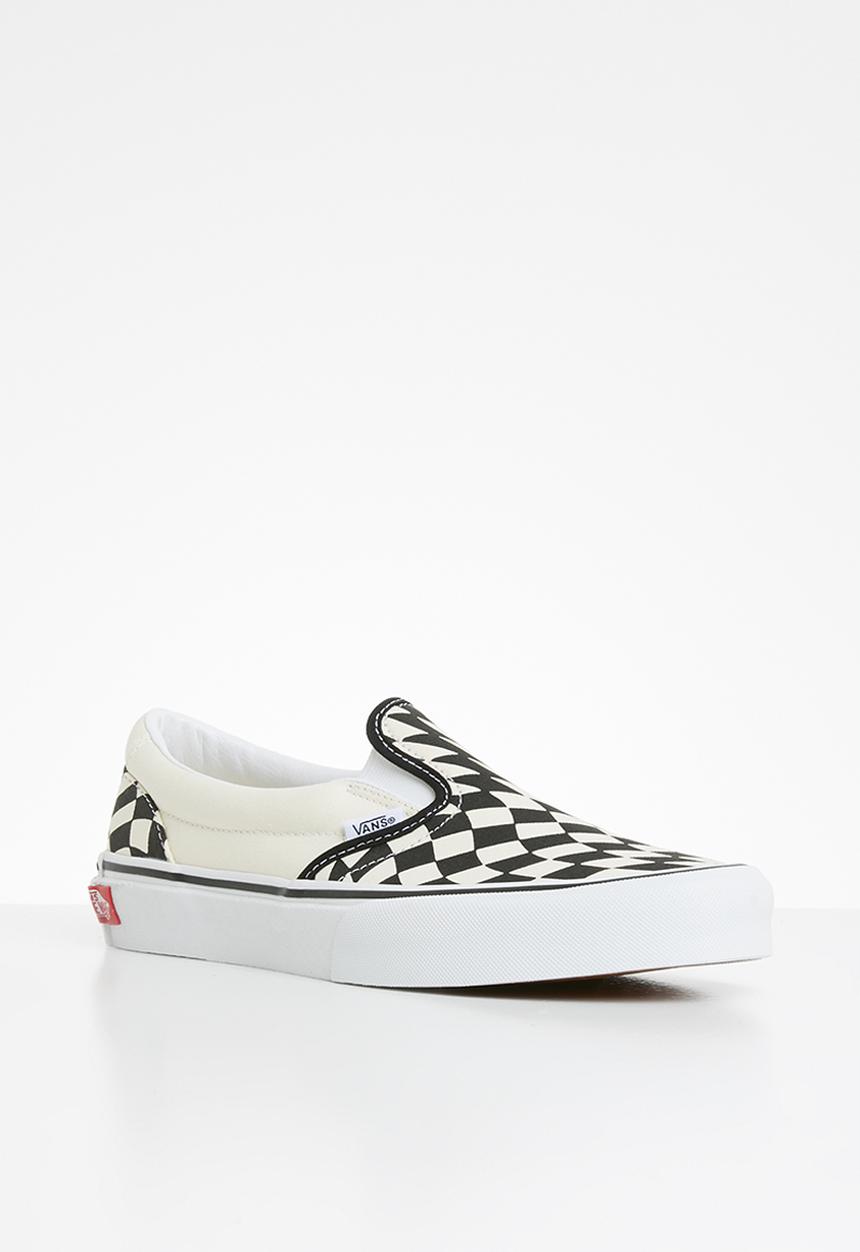 Vans - Classic slip-on twist - warp checker & classic white